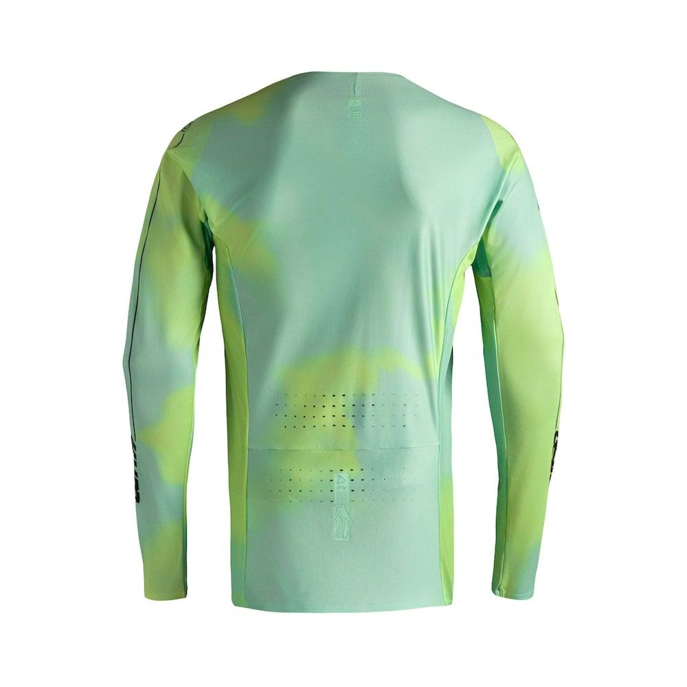 Camiseta Moto Leatt 5.5 UltraWeld Amarillo Ácido 27 - Imagen 2
