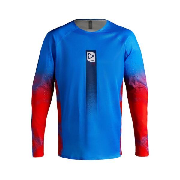 Camiseta Moto Leatt 5.5 UltraWeld Fade Azul 27