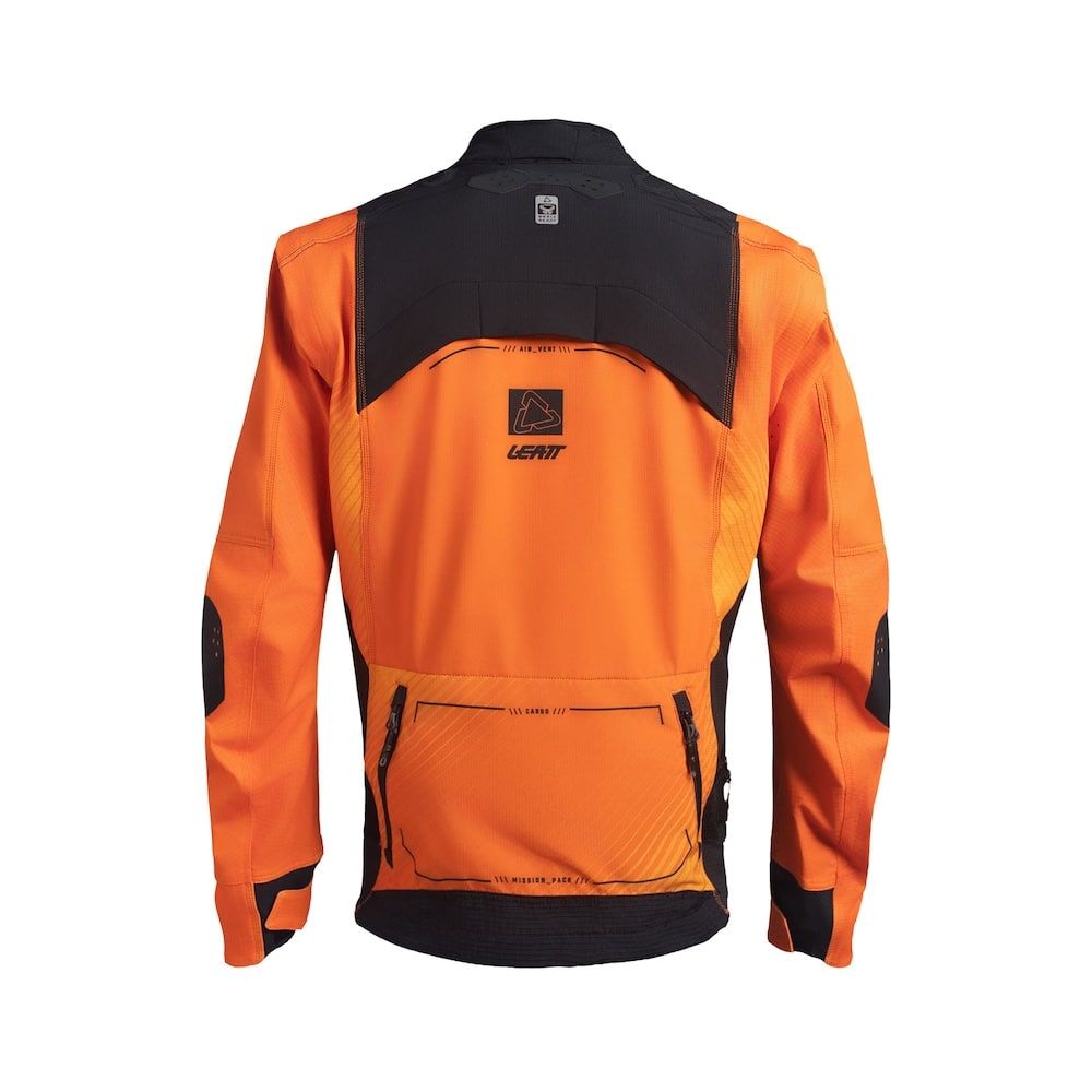 Chaqueta Moto Leatt 4.5 Enduro Hatchet Naranja 27 - Imagen 2