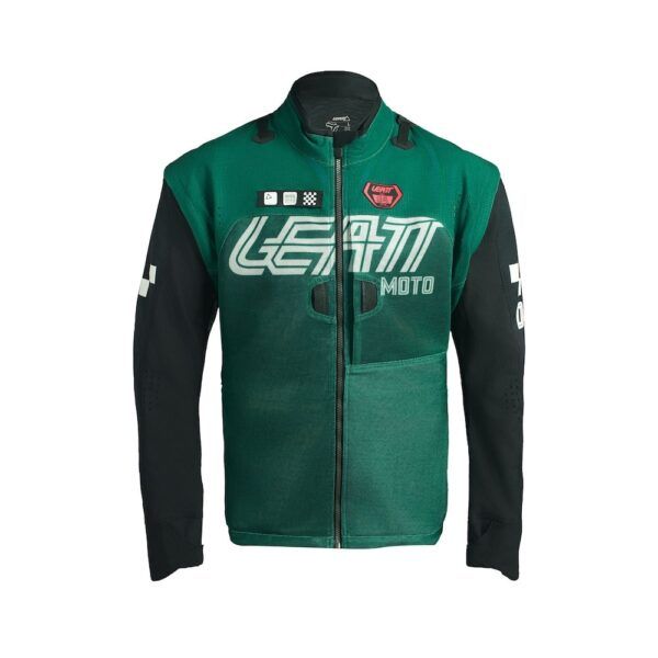 Chaqueta Moto Leatt 4.5 Enduro X-Flow Speed Jade Verde 27