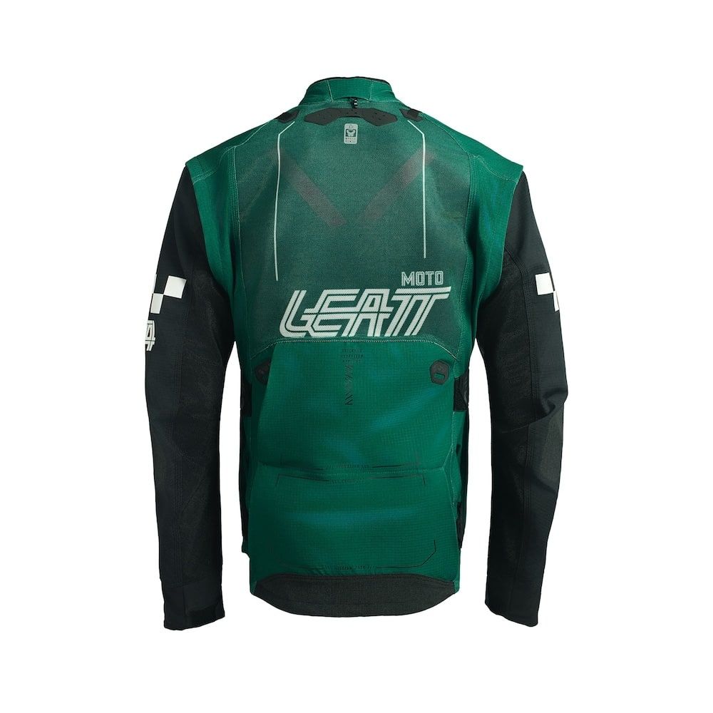 Chaqueta Moto Leatt 4.5 Enduro X-Flow Speed Jade Verde 27 - Imagen 2
