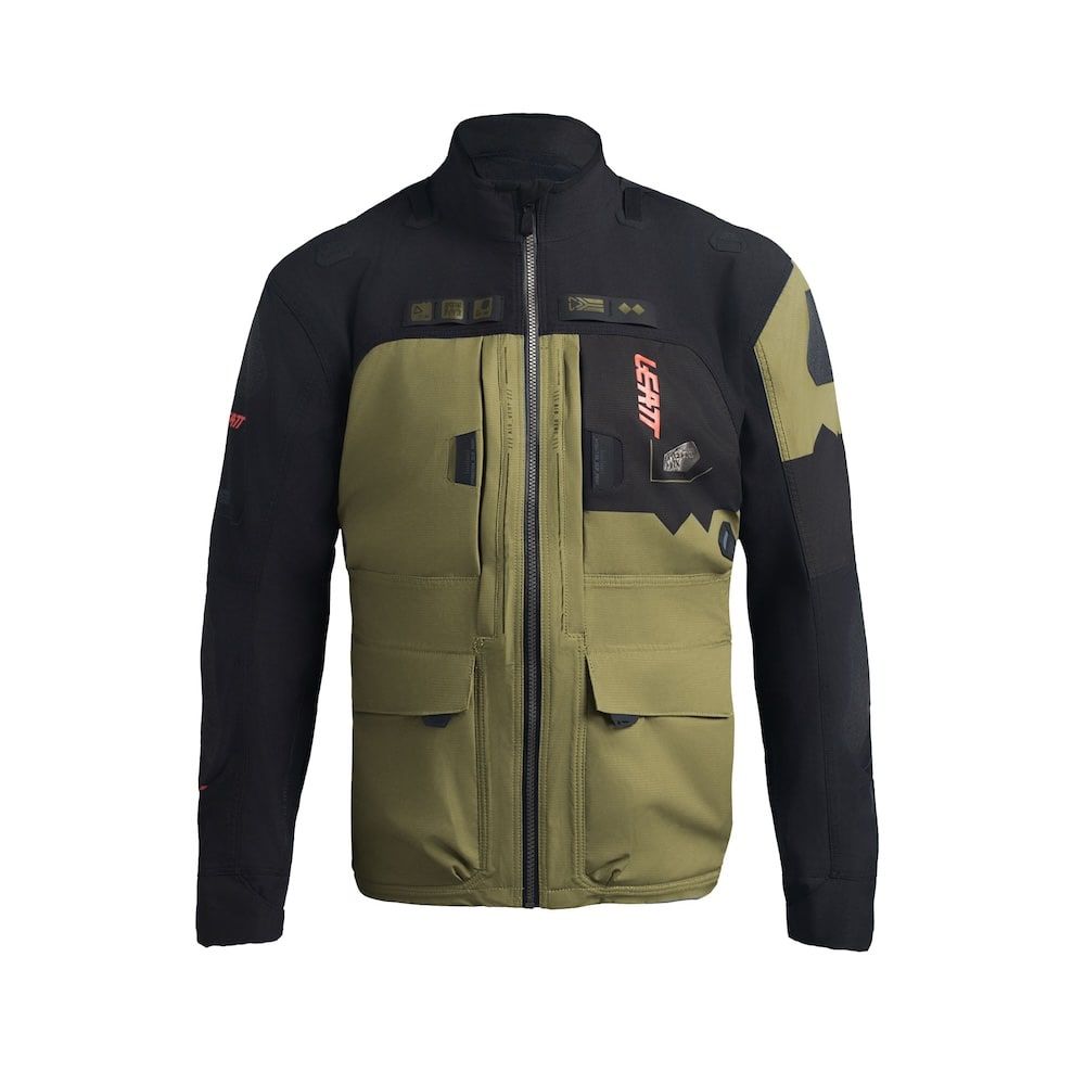 Chaqueta Moto Leatt 6.5 HydraDri Marrón Khaki 27