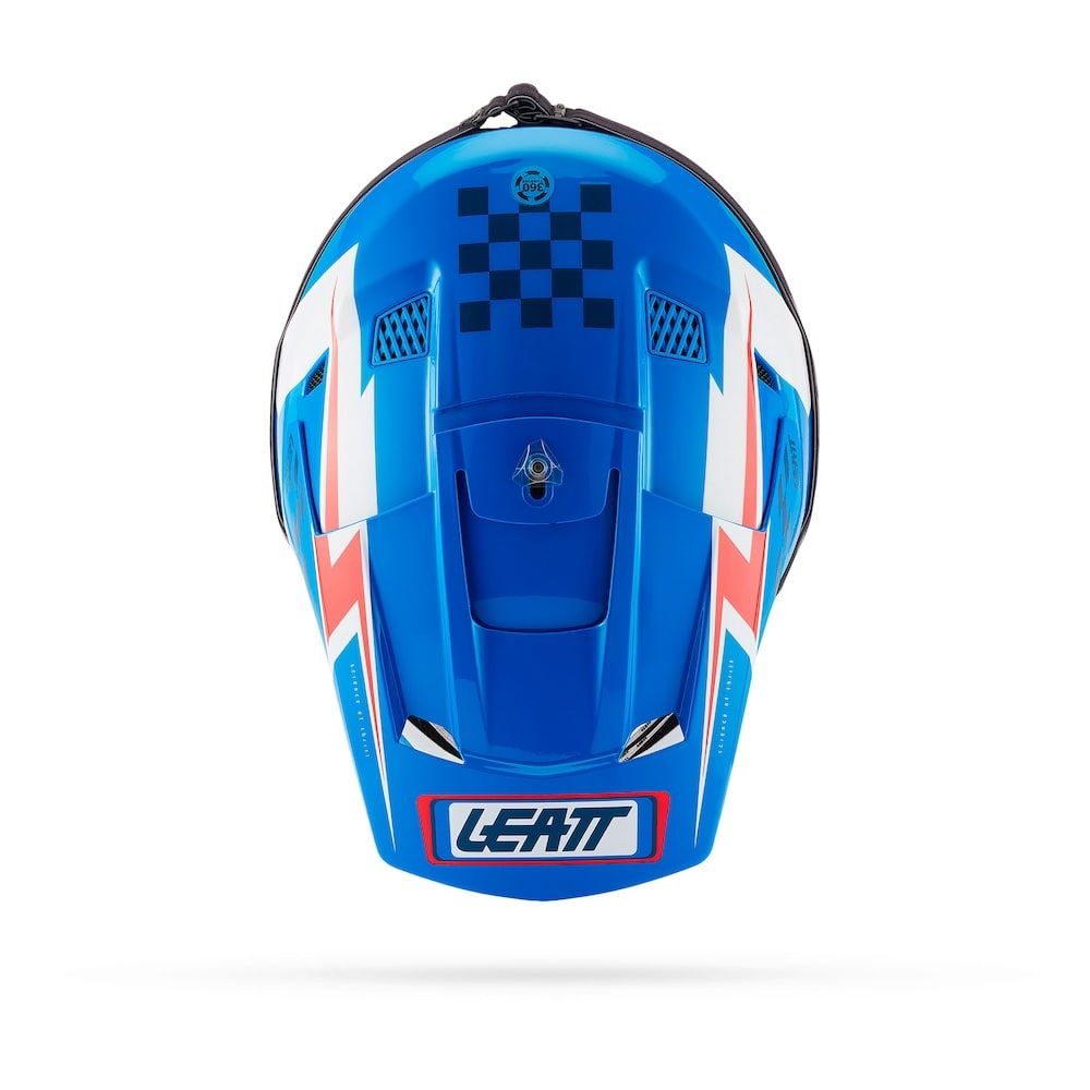 Kit Casco + Gafas Leatt Moto 3.5 Azul 27 - Imagen 4