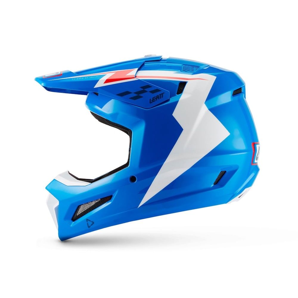 Kit Casco + Gafas Leatt Moto 3.5 Azul 27 - Imagen 5