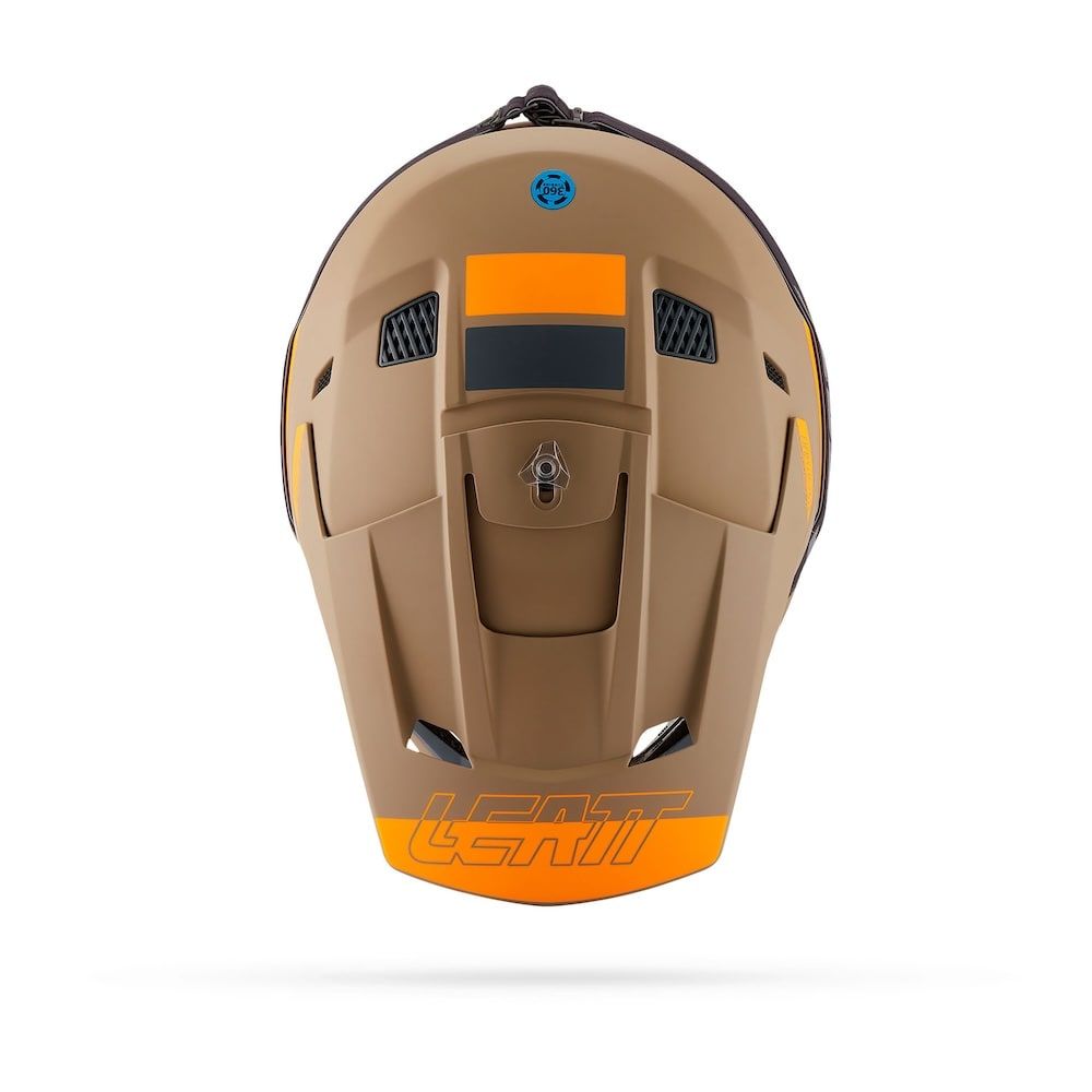 Kit Casco + Gafas Leatt Moto 3.5 Marrón Khaki 27 - Imagen 4