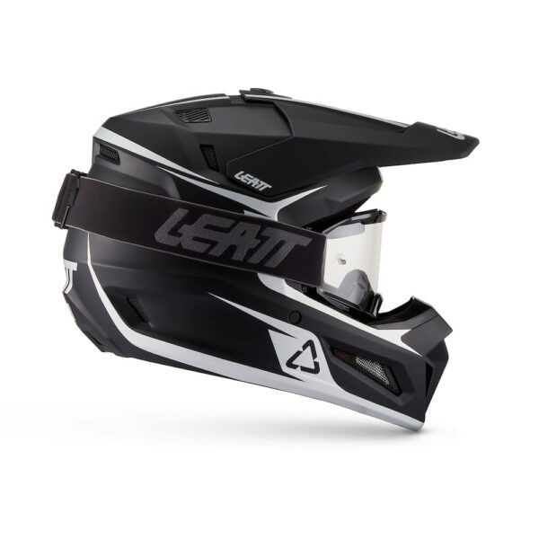 Kit Casco + Gafas Leatt Moto 3.5 Negro 27