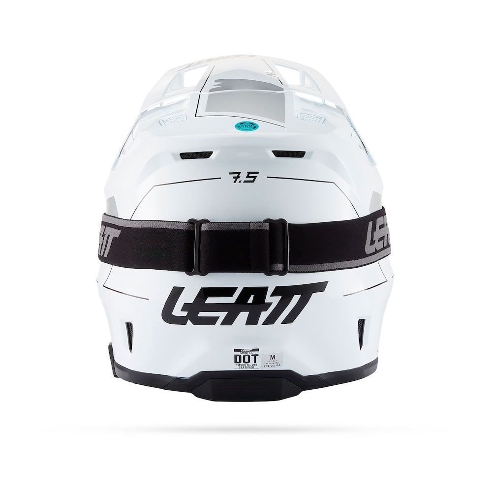 Kit Casco 7.5 Magic Blanco + Gafas + Inercomunicador Cardo 27 - Imagen 3