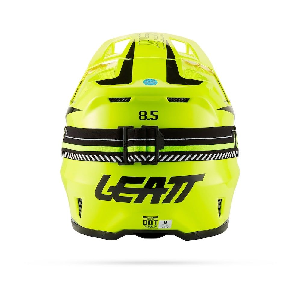 Kit Casco + Gafas Leatt Moto 8.5 Amarillo Neón 27 - Imagen 3