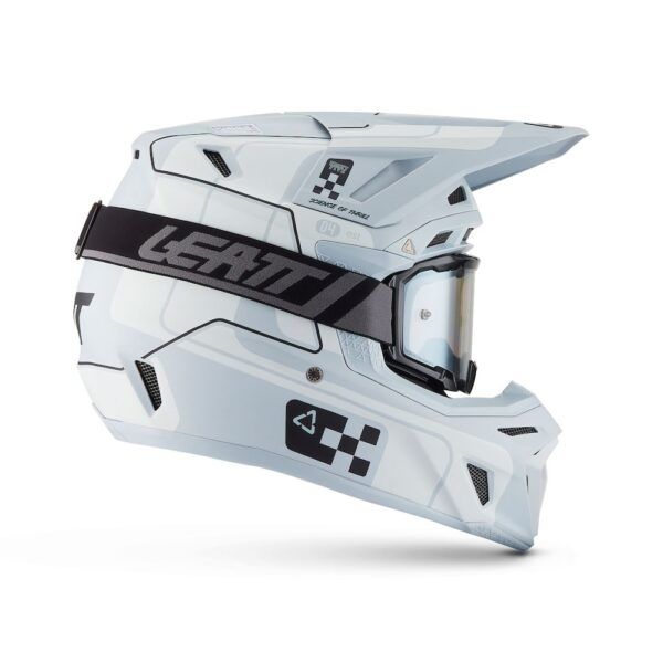 Kit Casco + Gafas Leatt Moto 8.5 Gris 27