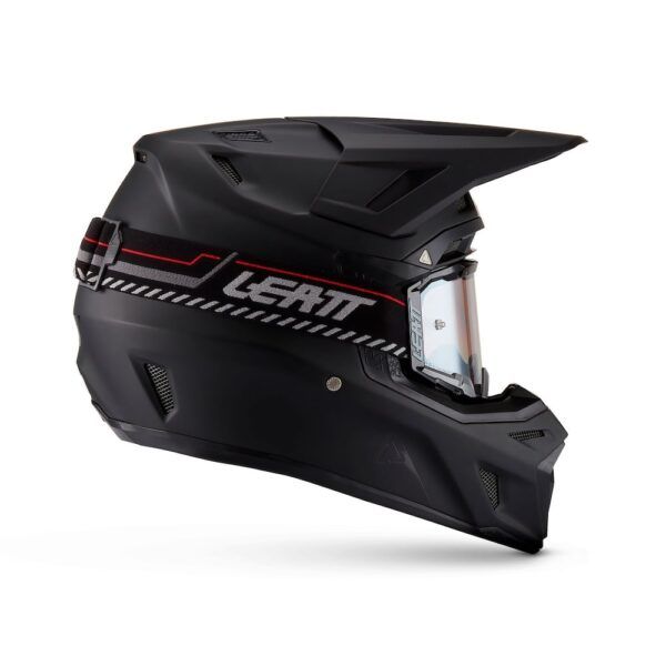 Kit Casco + Gafas Leatt Moto 8.5 Satin Negro 27