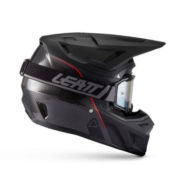 Kit Casco + Gafas Leatt Moto 9.5 Carbon FIM Negro 27