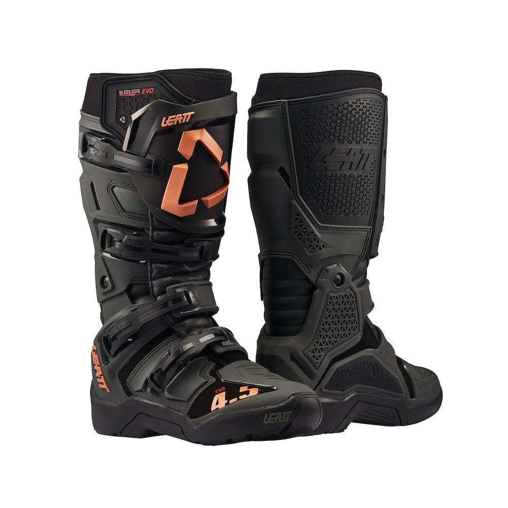 Botas Leatt Moto 4.5 Enduro Evo Grafeno Negro 27 - Imagen 3