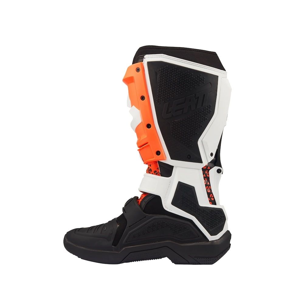 Botas Leatt Moto 5.5 FlexLock Evo Blanco/Naranja 27 - Imagen 2