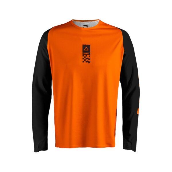 Camiseta Moto Leatt 4.5 Enduro Speed Naranja 27