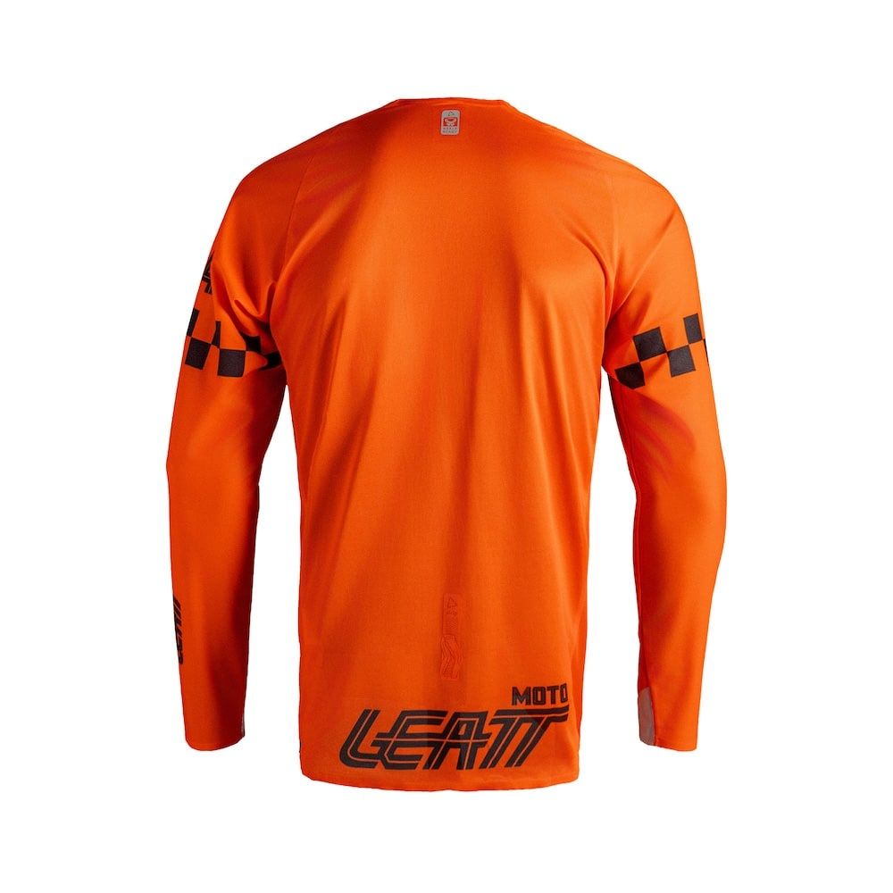 Camiseta Moto Leatt 4.5 Enduro X-flow Speed Naranja 27 - Imagen 2