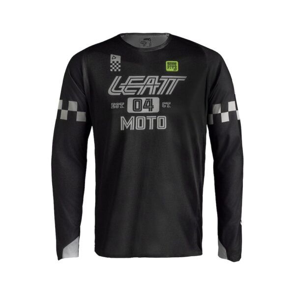Camiseta Moto Leatt 4.5 Enduro X-flow Speed Negro 27