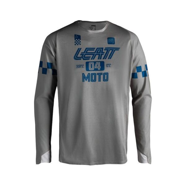 Camiseta Moto Leatt 4.5 Enduro X-flow Speed Gris 27