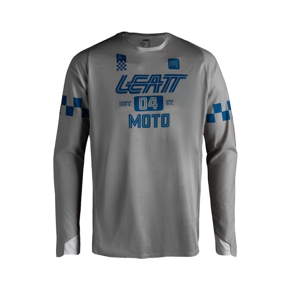 Camiseta Moto Leatt 4.5 Enduro X-flow Speed Gris 27