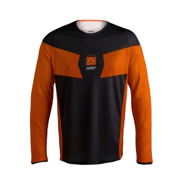 Camiseta Moto Leatt 4.5 Lite Hatchet Naranja 27