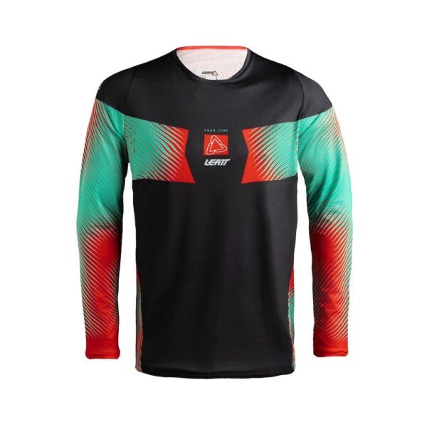 Camiseta Moto Leatt 4.5 Lite Hatchet Rojo 27