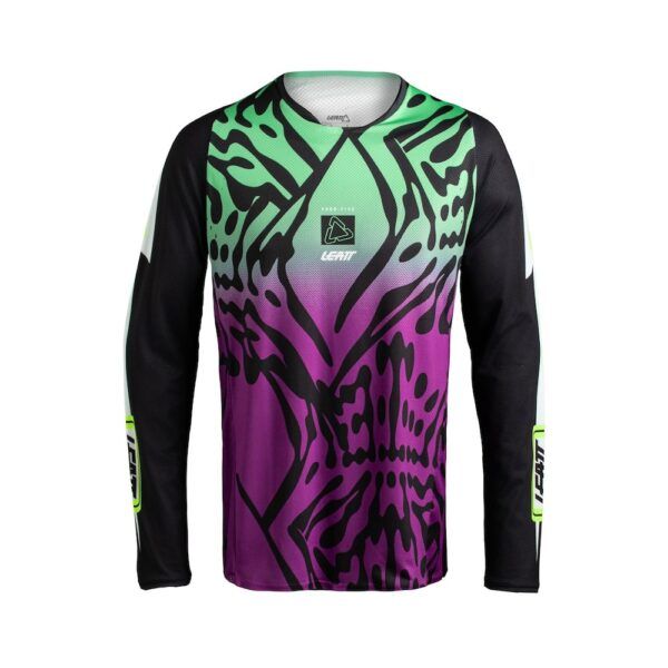 Camiseta Moto Leatt 4.5 Lite LeoPard Morado 27
