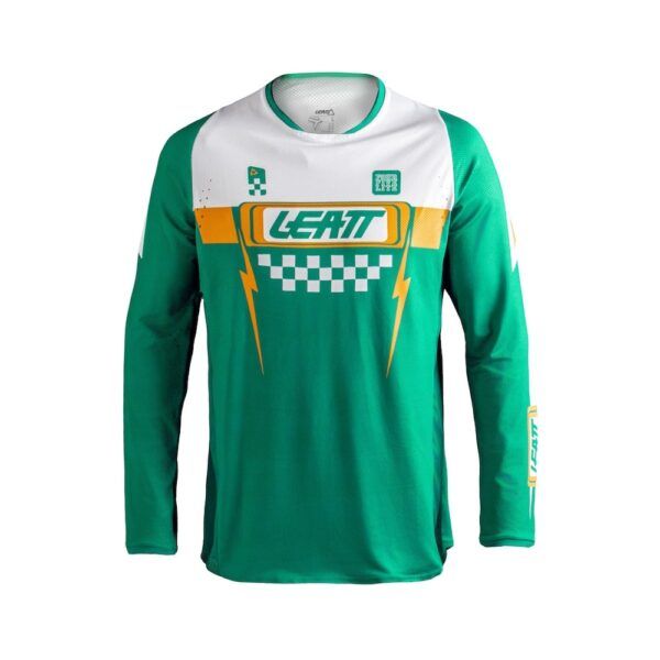 Camiseta Moto Leatt 4.5 Lite Speed Jade Verde 27