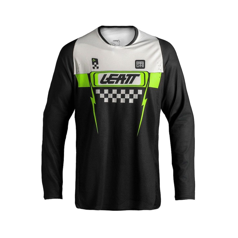 Camiseta Moto Leatt 4.5 Lite Speed Negro 27