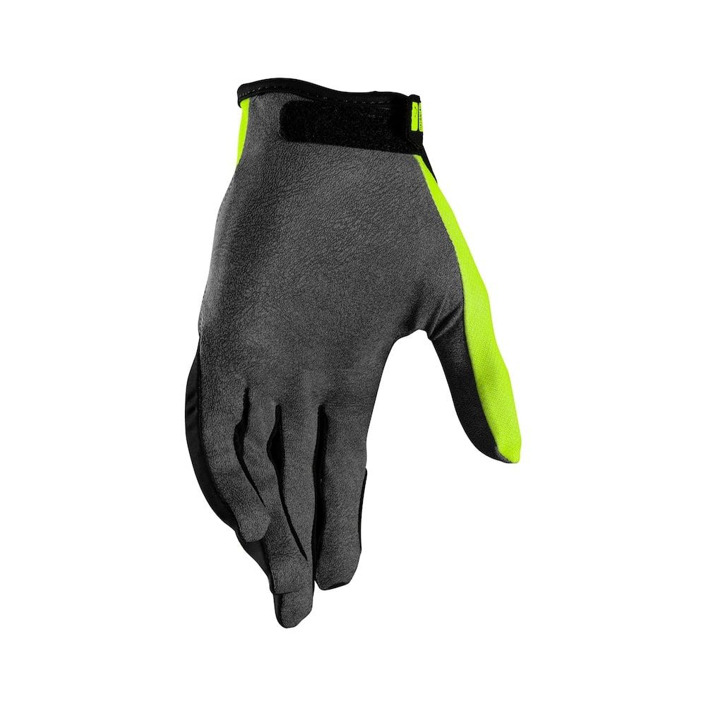 Guantes Moto Leatt 1.5 GripR Amarillo Neón 27 - Imagen 2
