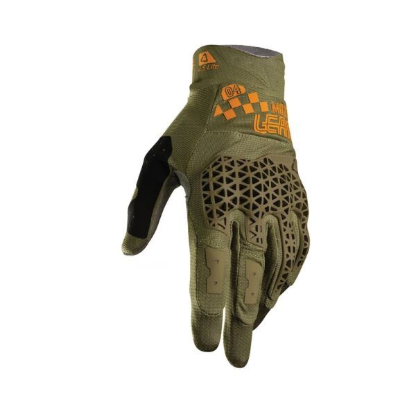 Guantes Moto Leatt 4.5 Lite Speed Marrón Khaki 27