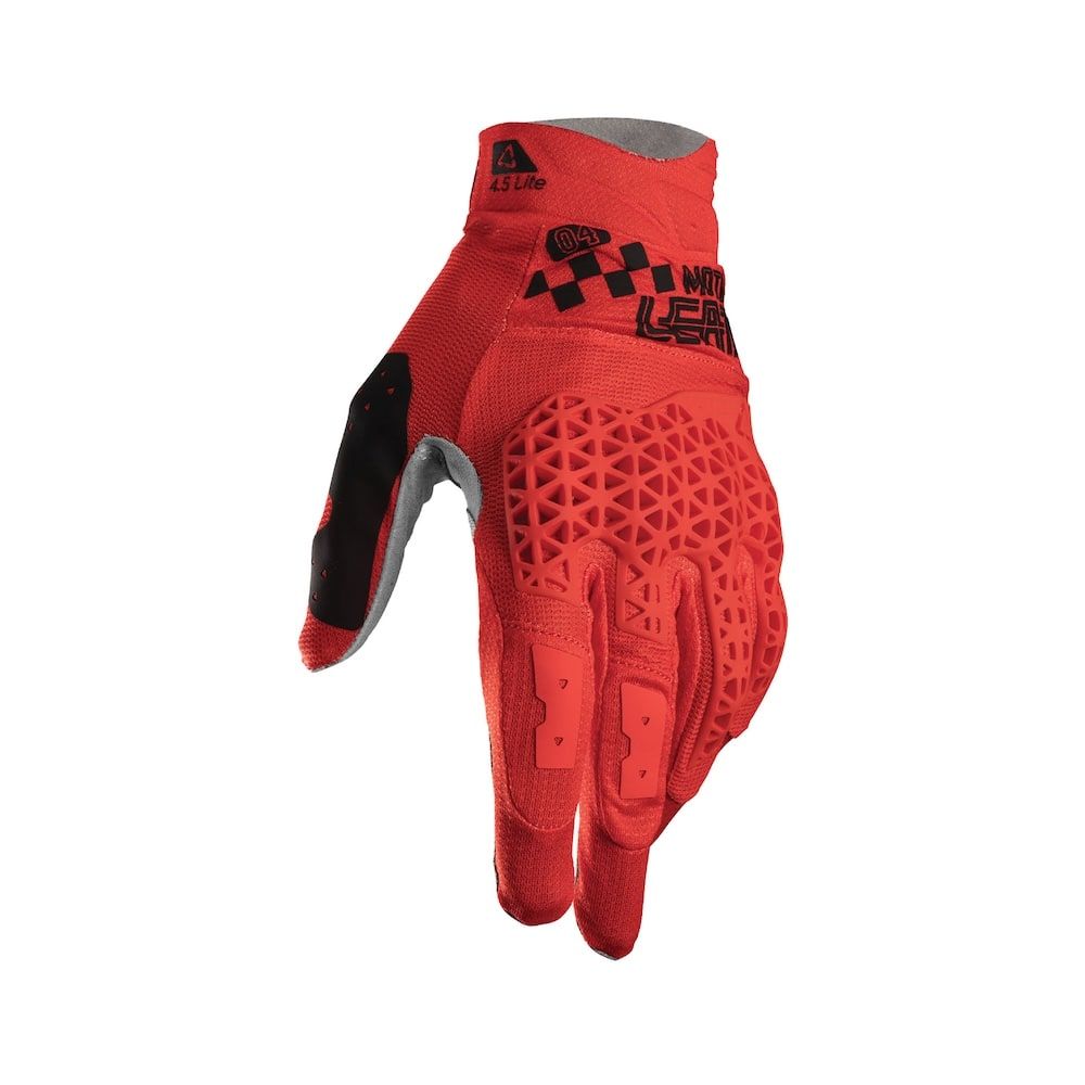 Guantes Moto Leatt 4.5 Lite Speed Rojo 27
