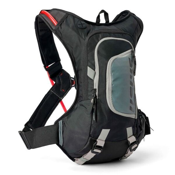 Mochila Moto Uswe Hydro 8 XTR DIRT Negro Gris